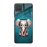 Adorable Baby Elephant Samsung Galaxy A22 Glass Back Cover Online