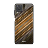 Diagonal Slash Pattern Samsung Galaxy A22 Glass Back Cover Online