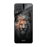 Devil Lion Samsung Galaxy A22 Glass Back Cover Online