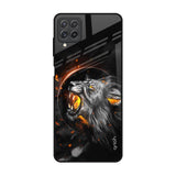 Aggressive Lion Samsung Galaxy A22 Glass Back Cover Online