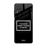 Dope In Life Samsung Galaxy A22 Glass Back Cover Online