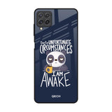 Struggling Panda Samsung Galaxy A22 Glass Back Cover Online