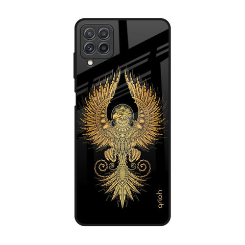 Mythical Phoenix Art Samsung Galaxy A22 Glass Back Cover Online