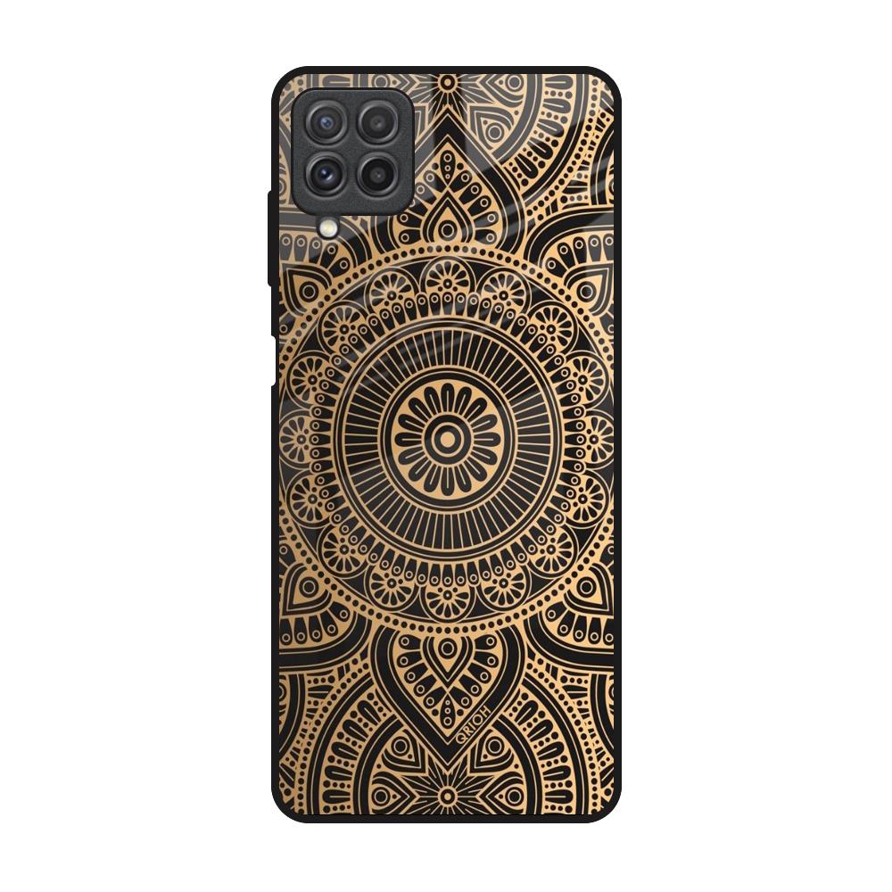 Luxury Mandala Samsung Galaxy A22 Glass Back Cover Online