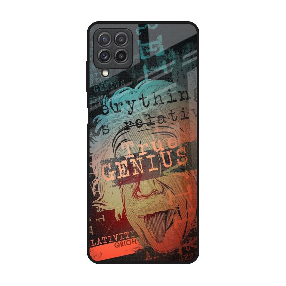 True Genius Samsung Galaxy A22 Glass Back Cover Online