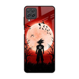 Winter Forest Samsung Galaxy A22 Glass Back Cover Online