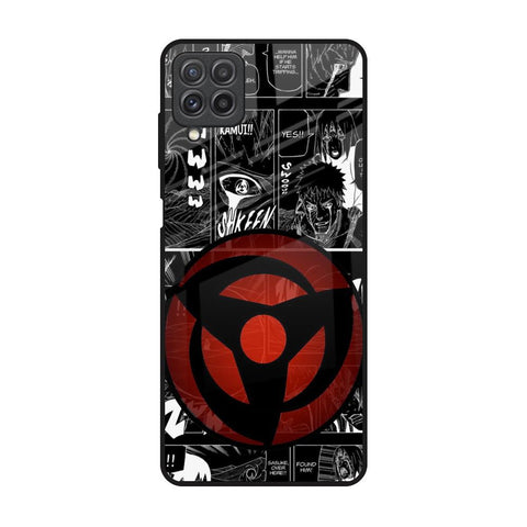 Sharingan Samsung Galaxy A22 Glass Back Cover Online
