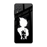 Monochrome Goku Samsung Galaxy A22 Glass Back Cover Online