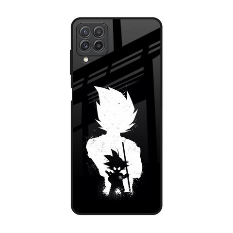 Monochrome Goku Samsung Galaxy A22 Glass Back Cover Online