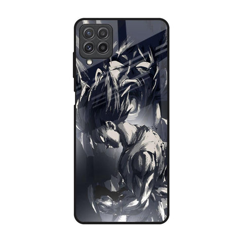 Sketch Art DB Samsung Galaxy A22 Glass Back Cover Online