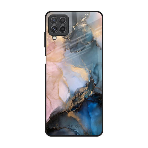 Marble Ink Abstract Samsung Galaxy A22 Glass Back Cover Online