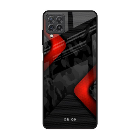 Modern Camo Abstract Samsung Galaxy A22 Glass Back Cover Online