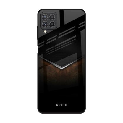 Dark Walnut Samsung Galaxy A22 Glass Back Cover Online