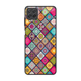 Multicolor Mandala Samsung Galaxy A22 Glass Back Cover Online