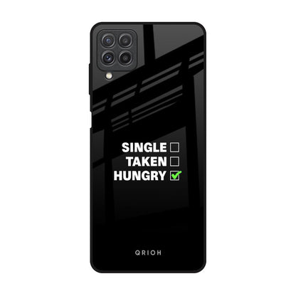 Hungry Samsung Galaxy A22 Glass Back Cover Online