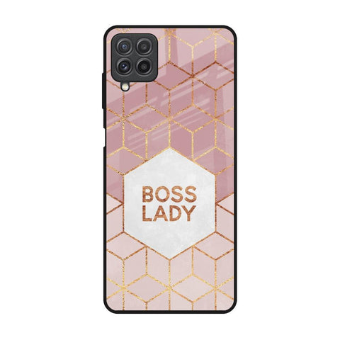 Boss Lady Samsung Galaxy A22 Glass Back Cover Online