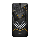 Black Warrior Samsung Galaxy A22 Glass Back Cover Online
