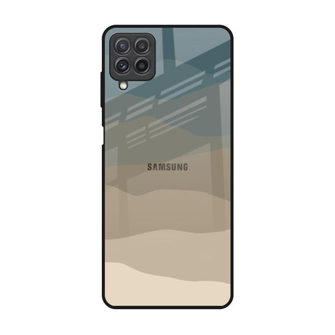 Abstract Mountain Pattern Samsung Galaxy A22 Glass Back Cover Online