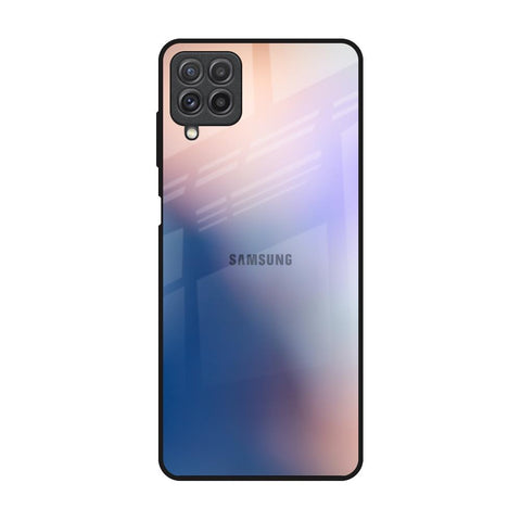 Blue Mauve Gradient Samsung Galaxy A22 Glass Back Cover Online