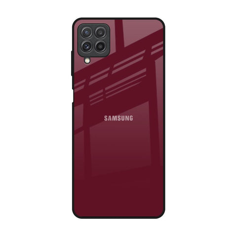 Classic Burgundy Samsung Galaxy A22 Glass Back Cover Online