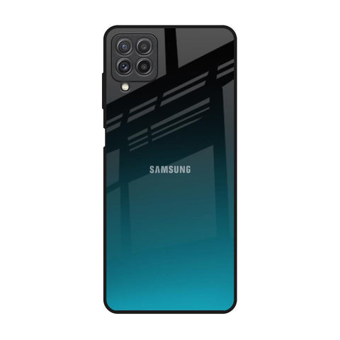 Ultramarine Samsung Galaxy A22 Glass Back Cover Online