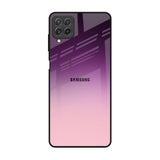 Purple Gradient Samsung Galaxy A22 Glass Back Cover Online