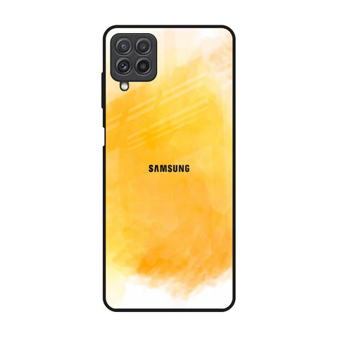 Rustic Orange Samsung Galaxy A22 Glass Back Cover Online
