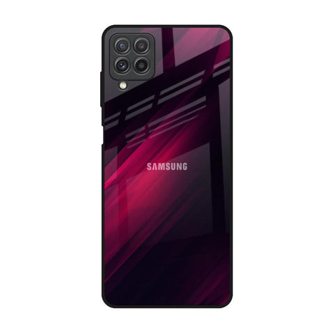 Razor Black Samsung Galaxy A22 Glass Back Cover Online