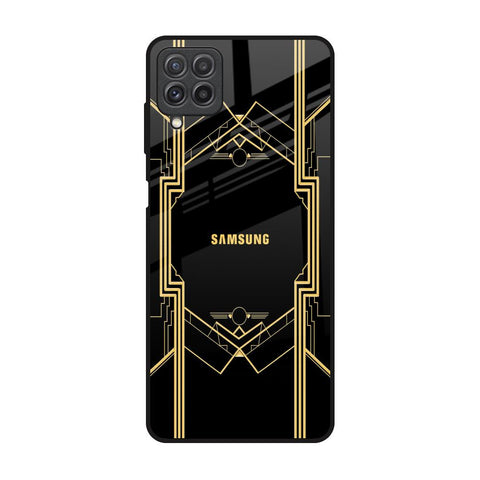 Sacred Logo Samsung Galaxy A22 Glass Back Cover Online