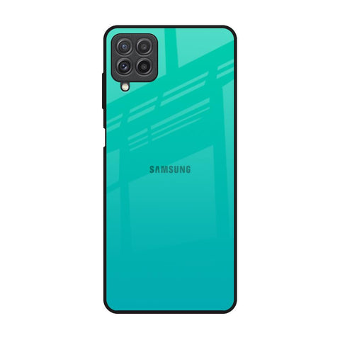 Cuba Blue Samsung Galaxy A22 Glass Back Cover Online