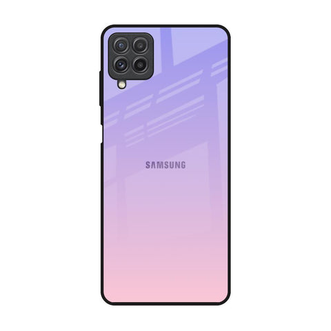 Lavender Gradient Samsung Galaxy A22 Glass Back Cover Online