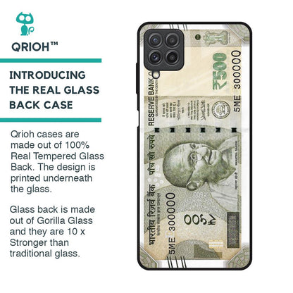Cash Mantra Glass Case for Samsung Galaxy A22