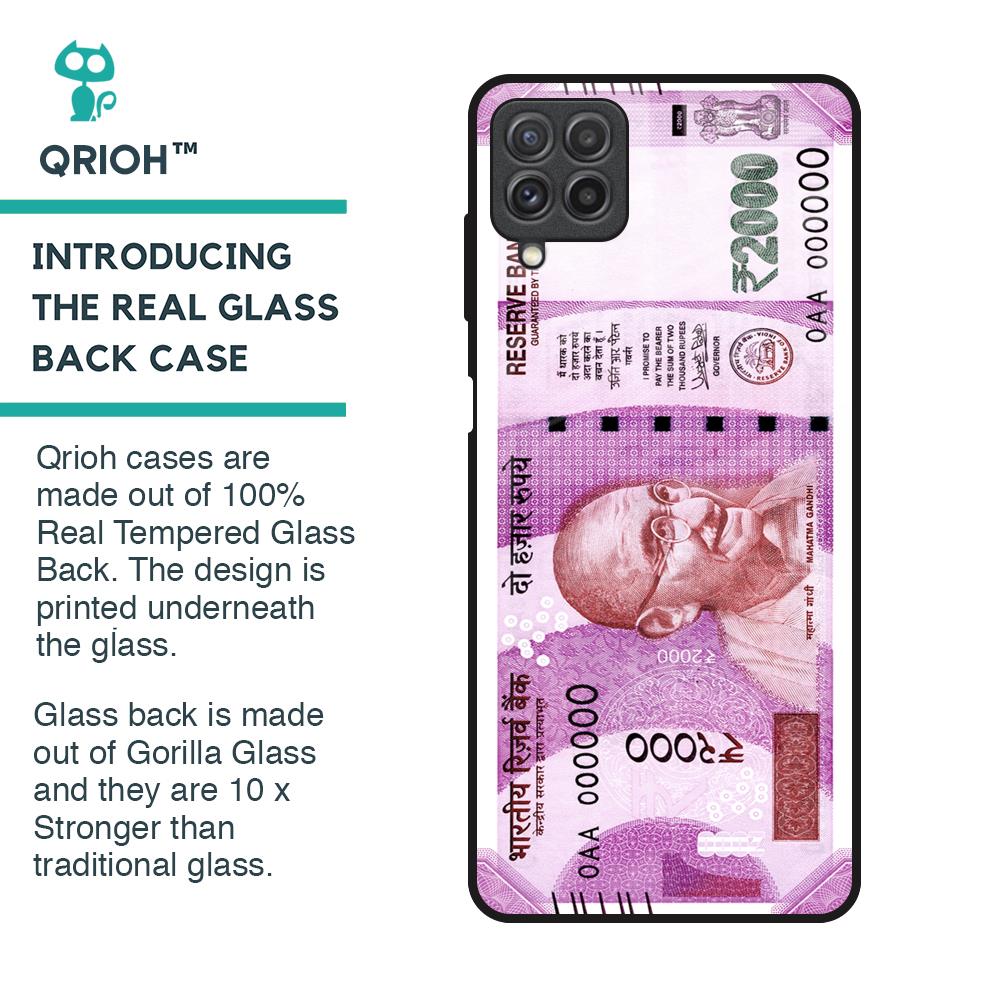 Stock Out Currency Glass Case for Samsung Galaxy A22