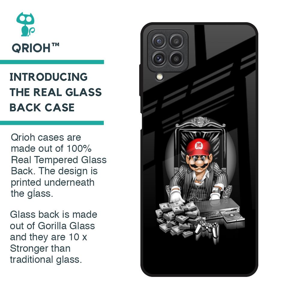 Dark Secret Glass Case for Samsung Galaxy A22