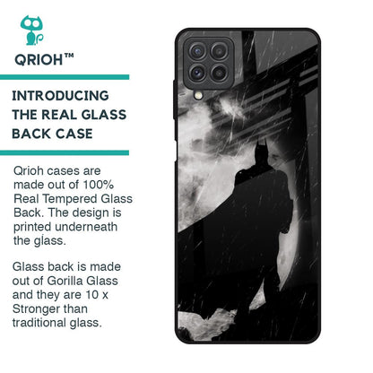 Dark Warrior Hero Glass Case for Samsung Galaxy A22