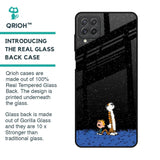 Night Sky Star Glass Case for Samsung Galaxy A22
