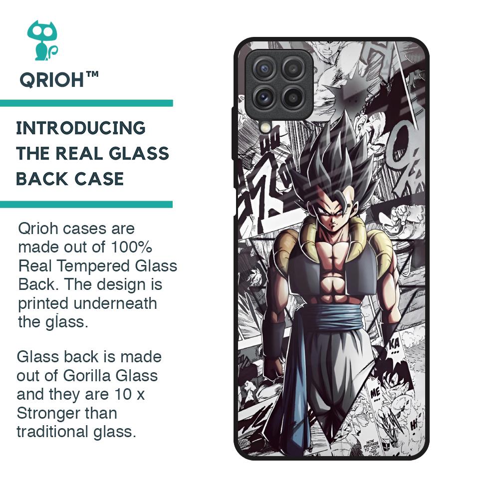 Dragon Anime Art Glass Case for Samsung Galaxy A22