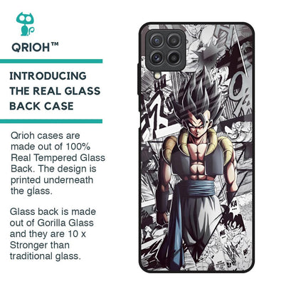 Dragon Anime Art Glass Case for Samsung Galaxy A22