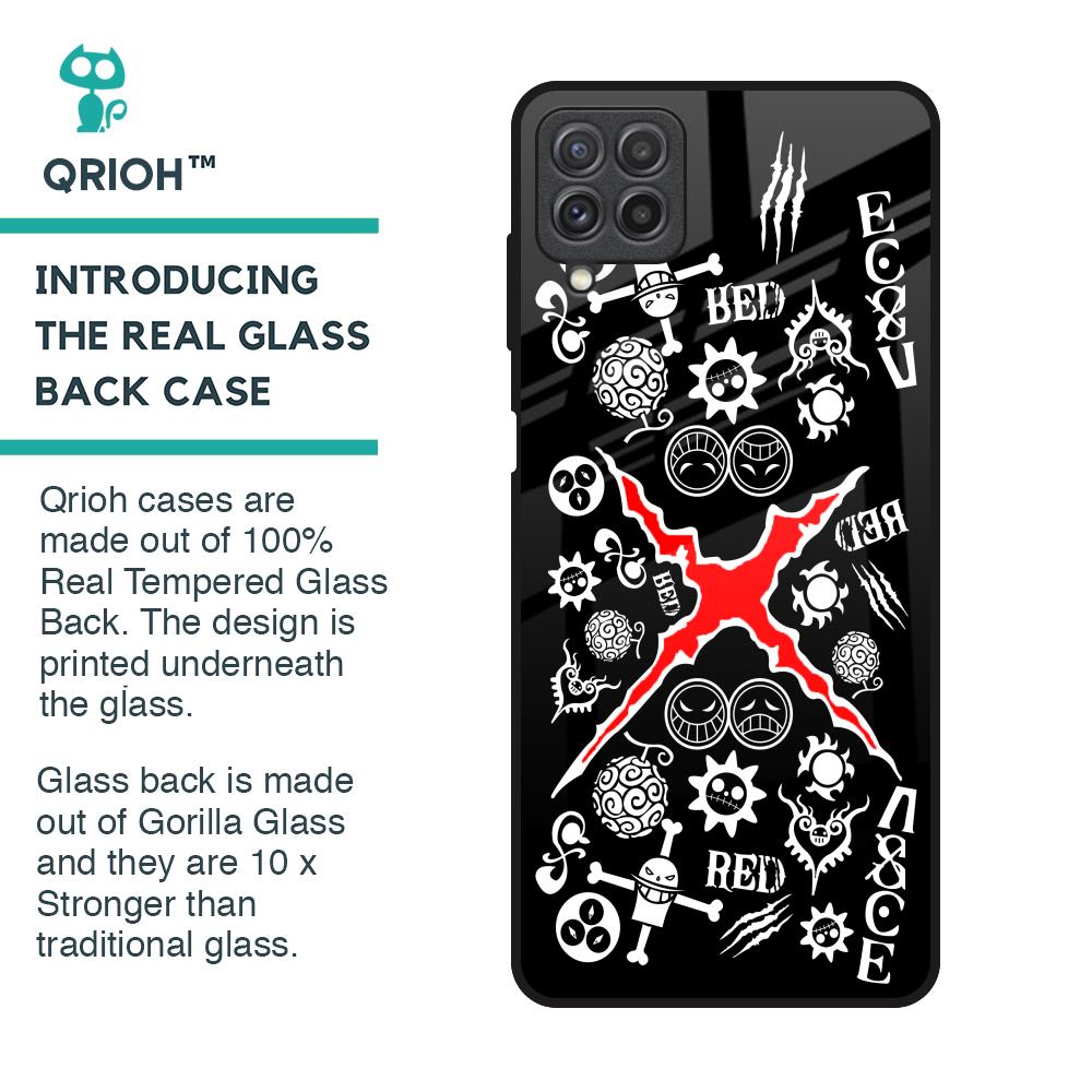 Red Zone Glass Case for Samsung Galaxy A22