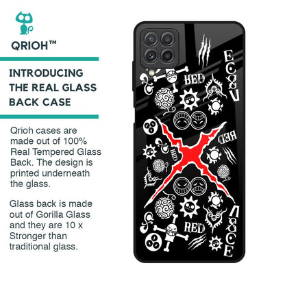 Red Zone Glass Case for Samsung Galaxy A22