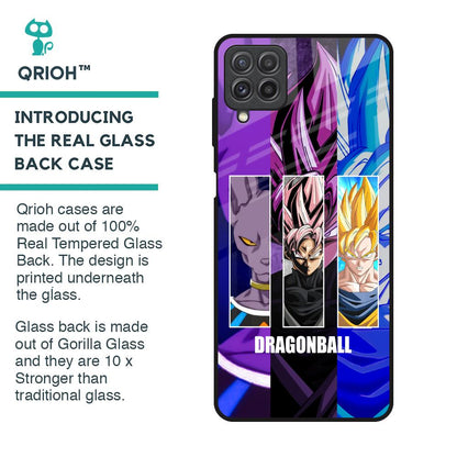 DGBZ Glass Case for Samsung Galaxy A22