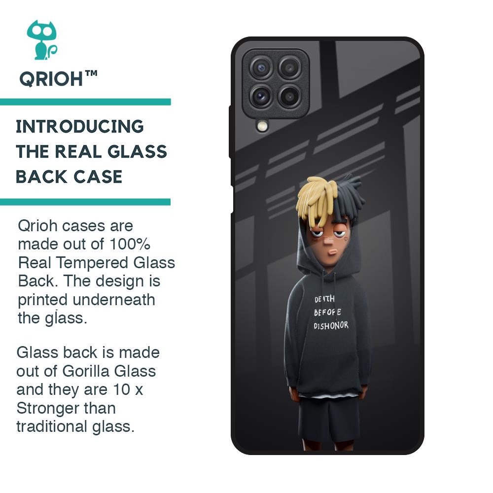 Dishonor Glass Case for Samsung Galaxy A22