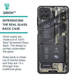 Skeleton Inside Glass Case for Samsung Galaxy A22