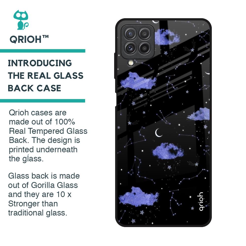 Constellations Glass Case for Samsung Galaxy A22