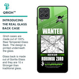 Zoro Wanted Glass Case for Samsung Galaxy A22