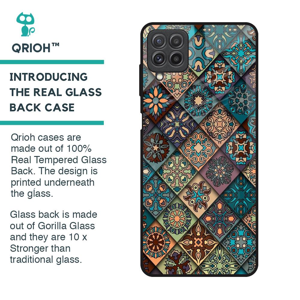 Retro Art Glass Case for Samsung Galaxy A22
