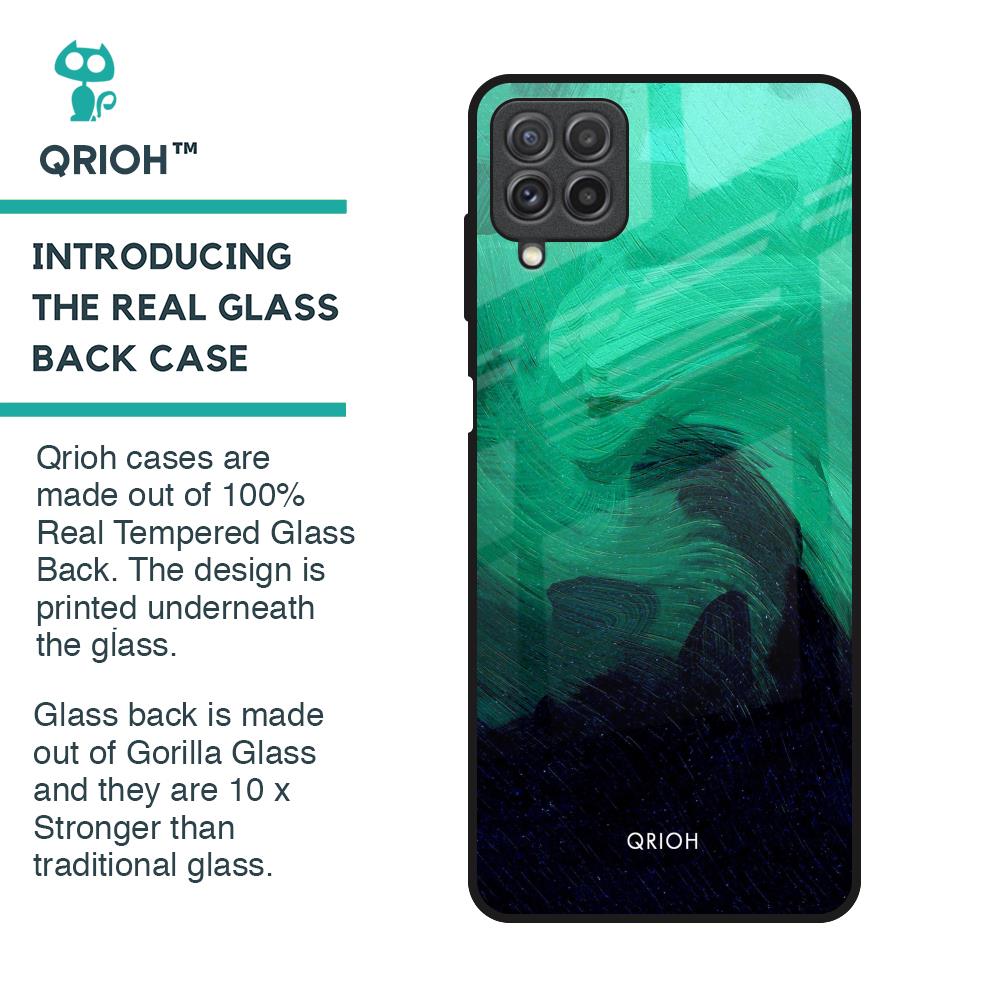Scarlet Amber Glass Case for Samsung Galaxy A22