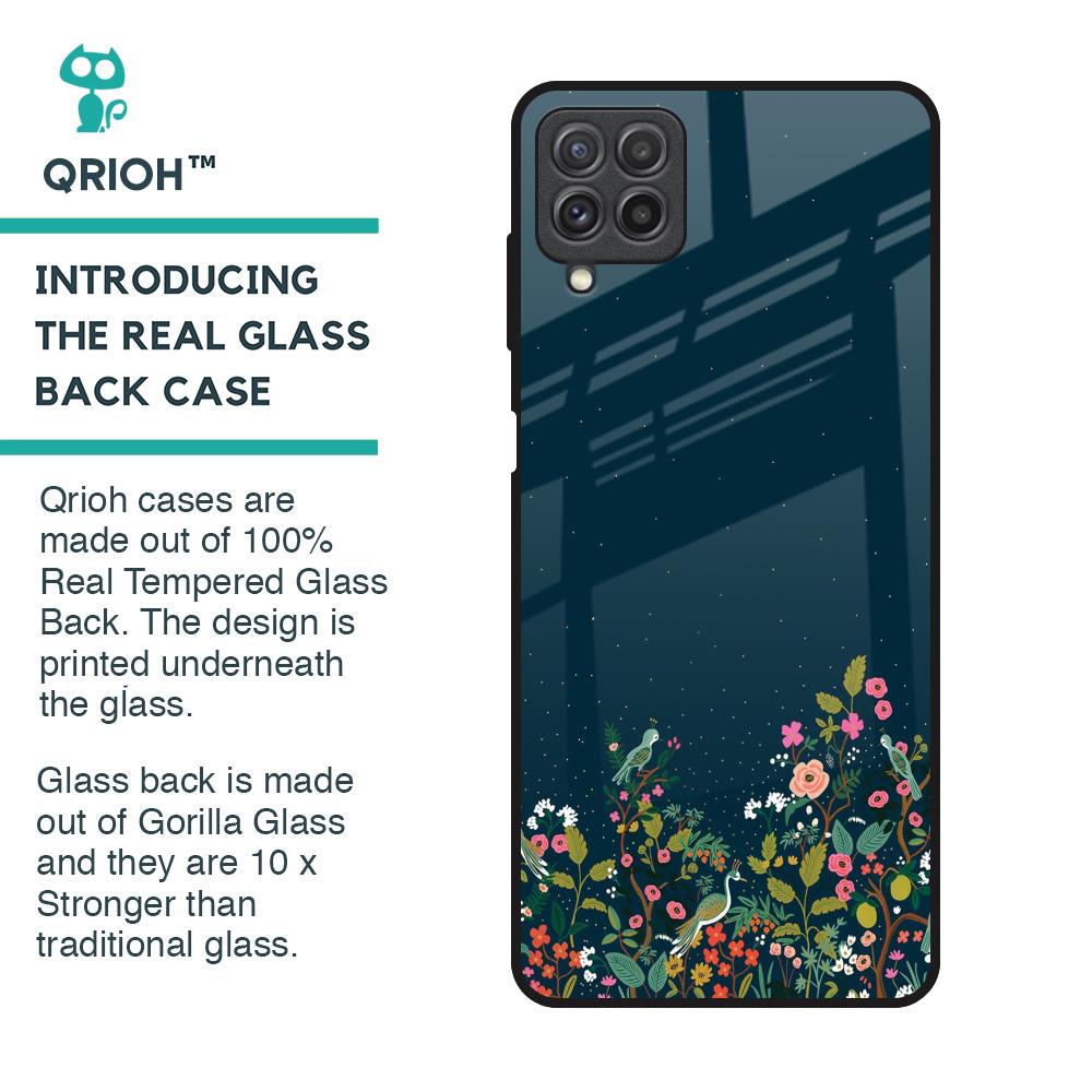 Small Garden Glass Case For Samsung Galaxy A22