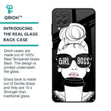 Girl Boss Glass Case For Samsung Galaxy A22