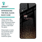I Am The Queen Glass Case for Samsung Galaxy A22